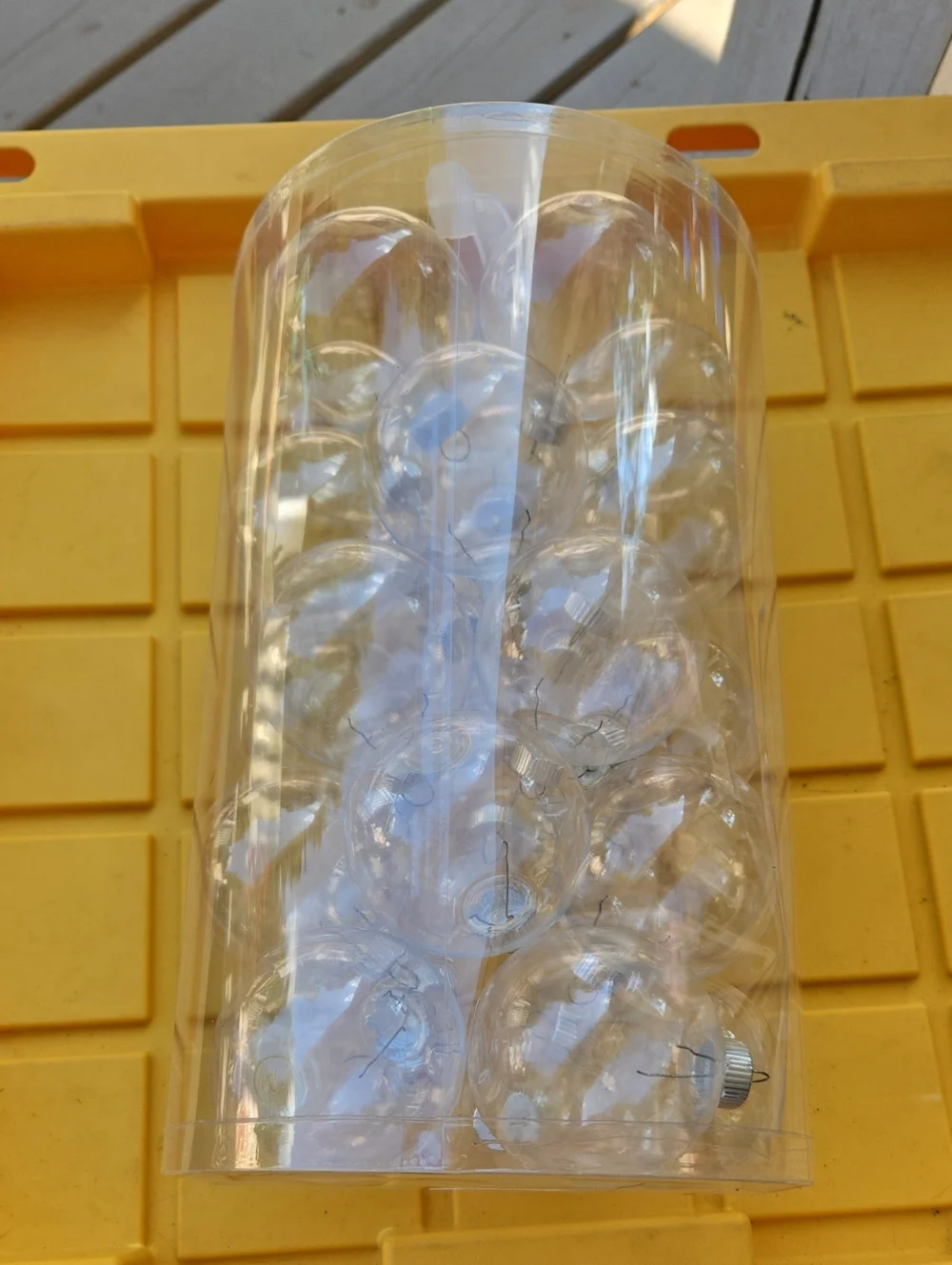 Clear Ornaments